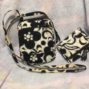 Vera Bradley cross body purse / wallet